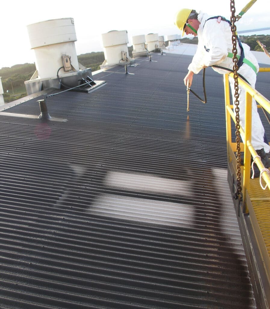 Commercial Gutter and Roof Waterproofing Mine Site