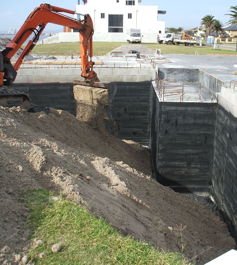Basements and Retaining Walls Waterproofing