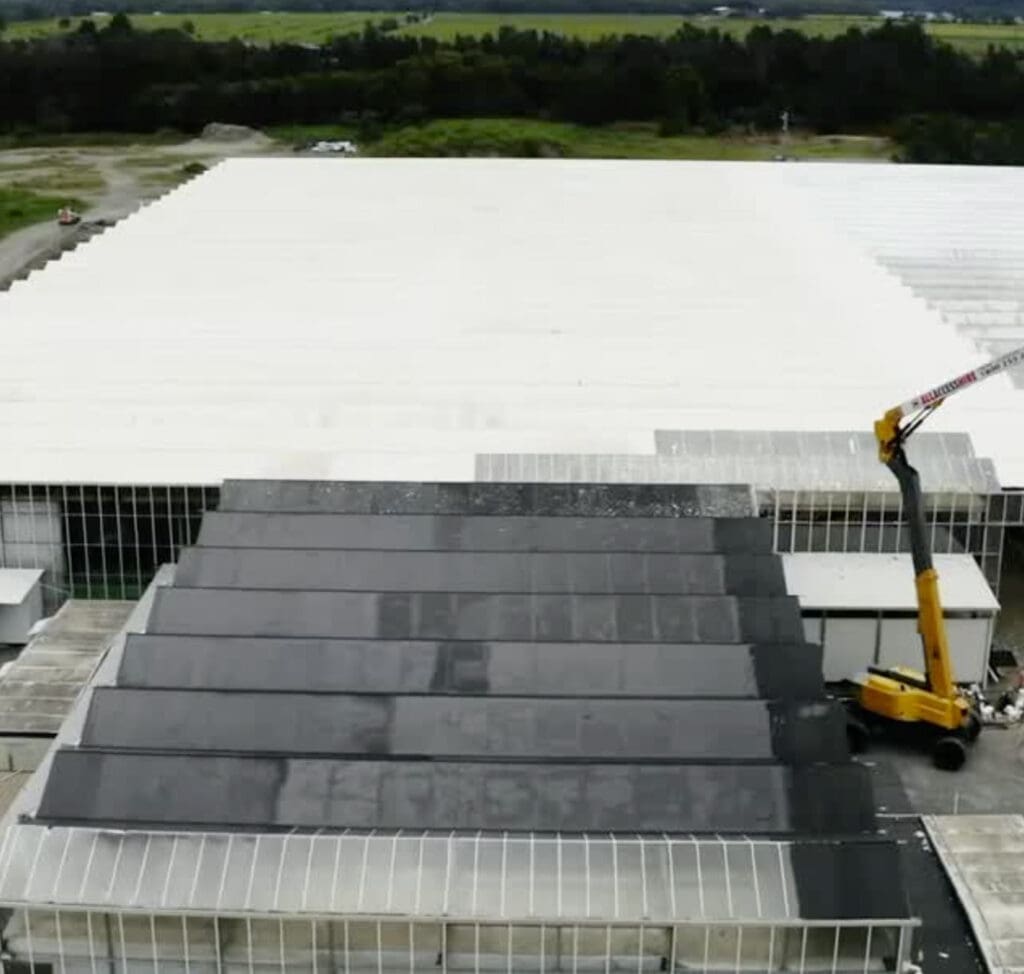 Bay Lobster Farm Glass Roof